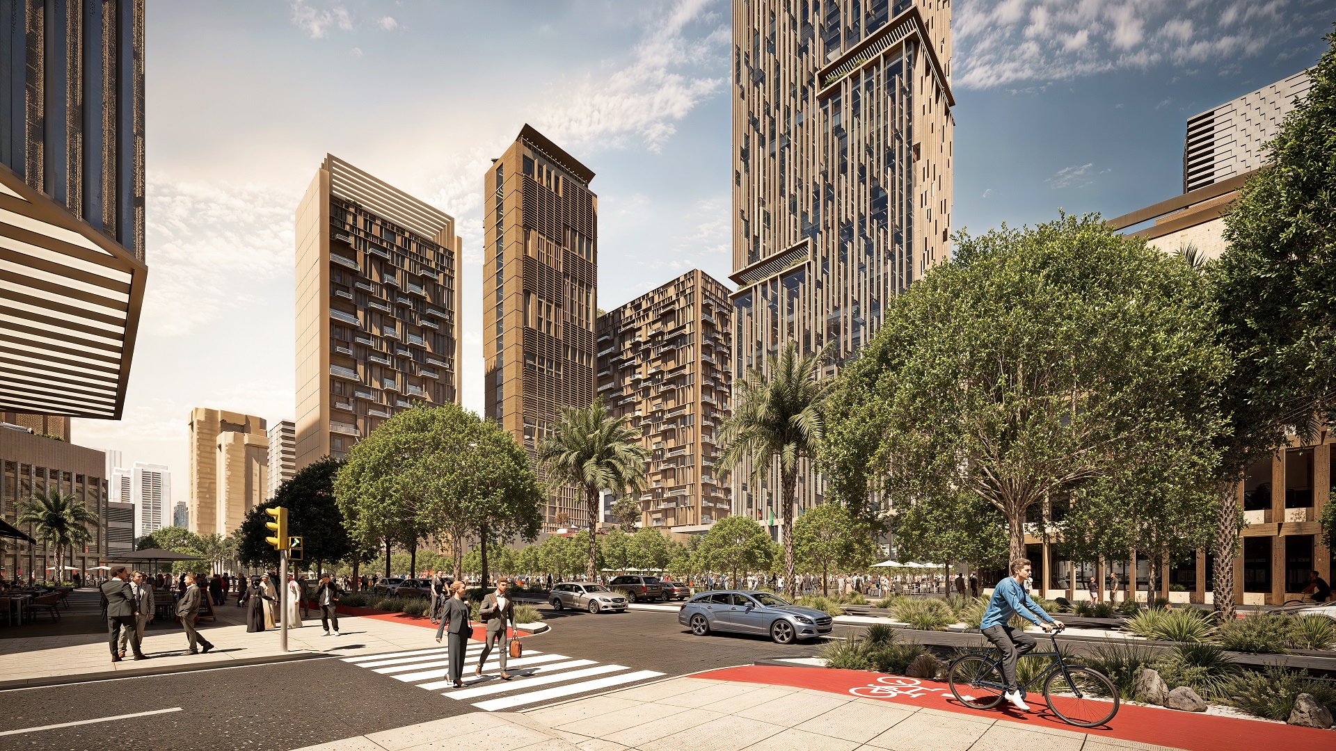 urban plaza