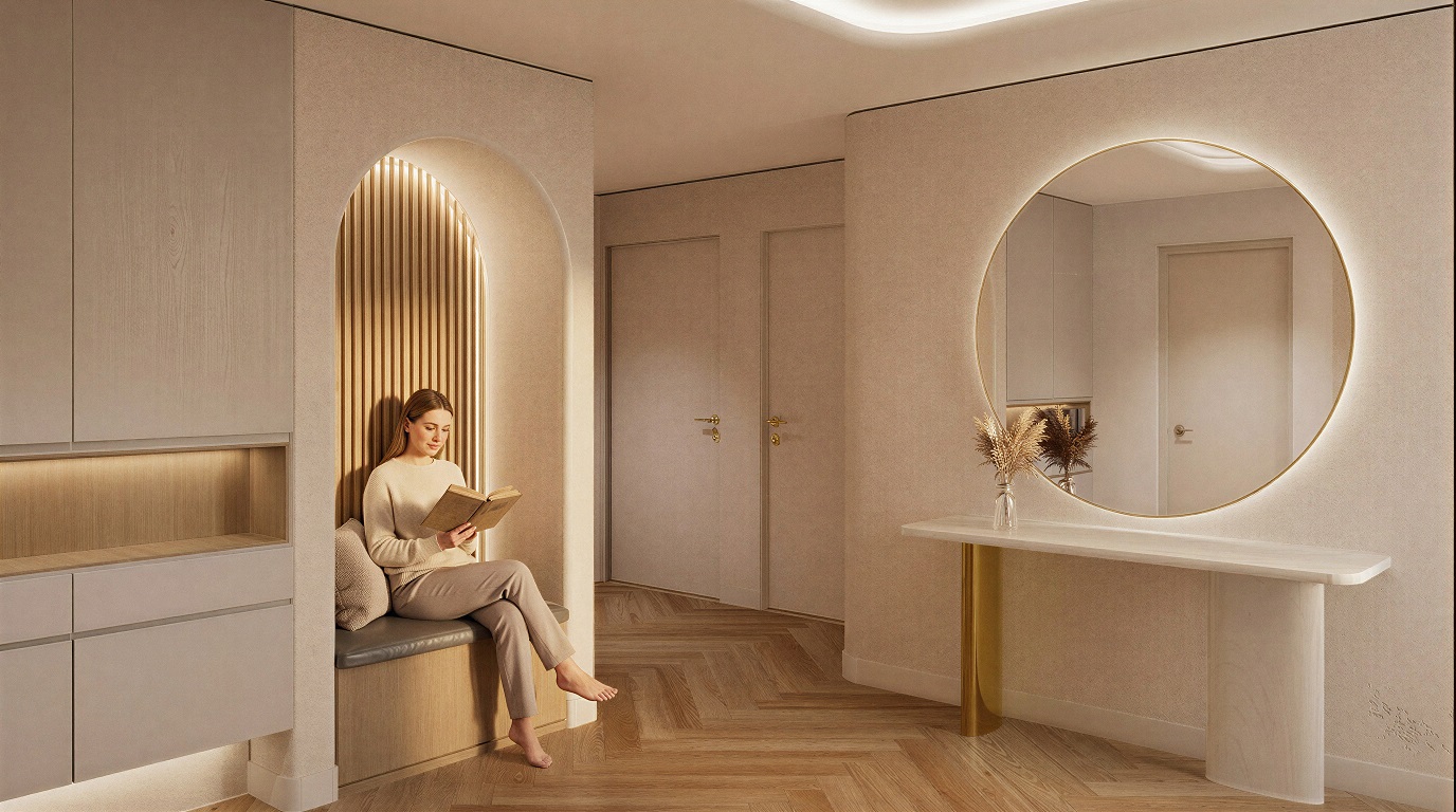 Modern residential interior design UAE