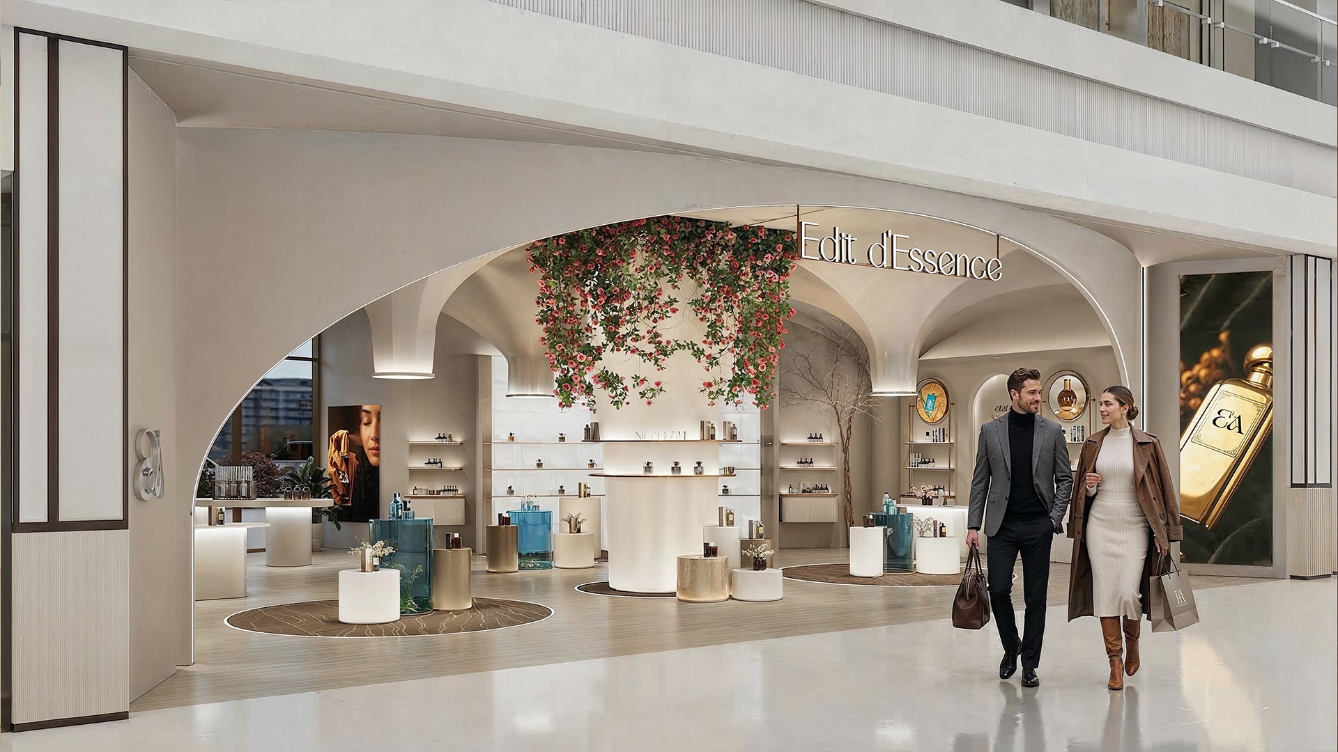Branded shopfront interior design Dubai retail
