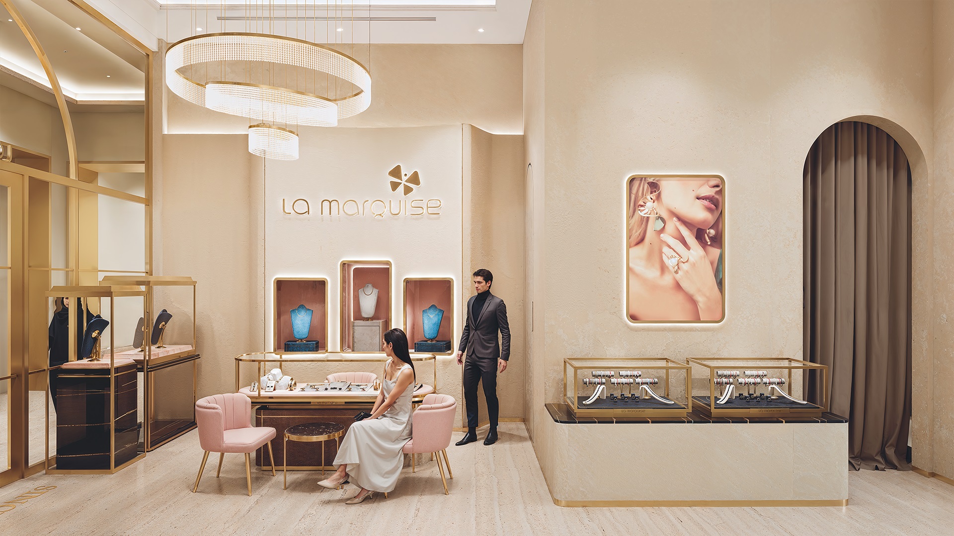 Bespoke luxury boutique fit-out UA