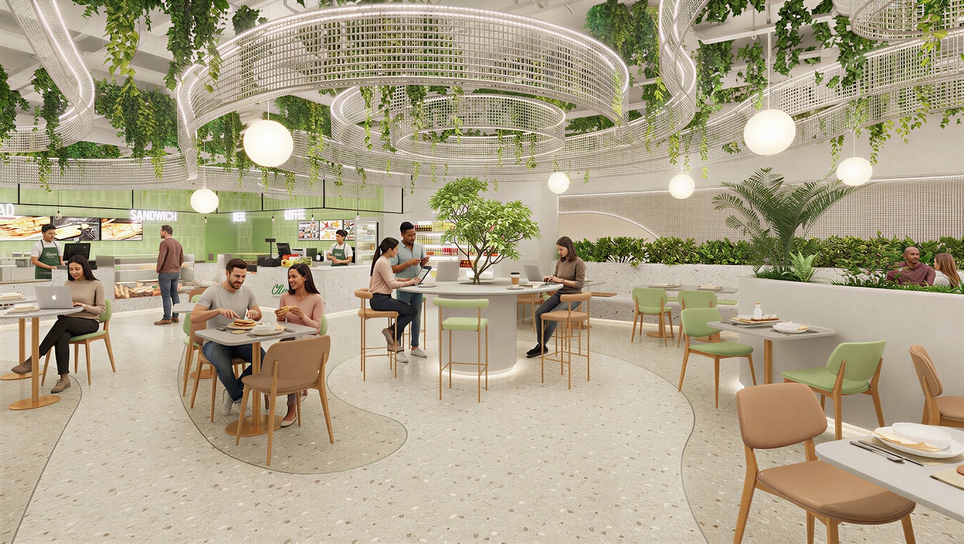 F&B dining space interior design