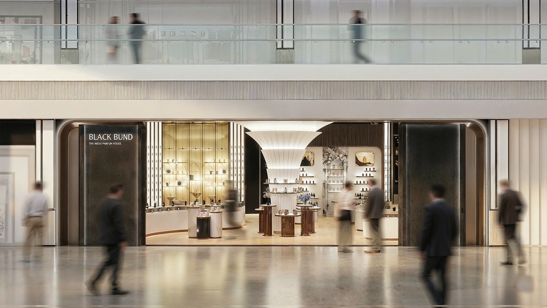 Modern retail interior design fit-out Dubai