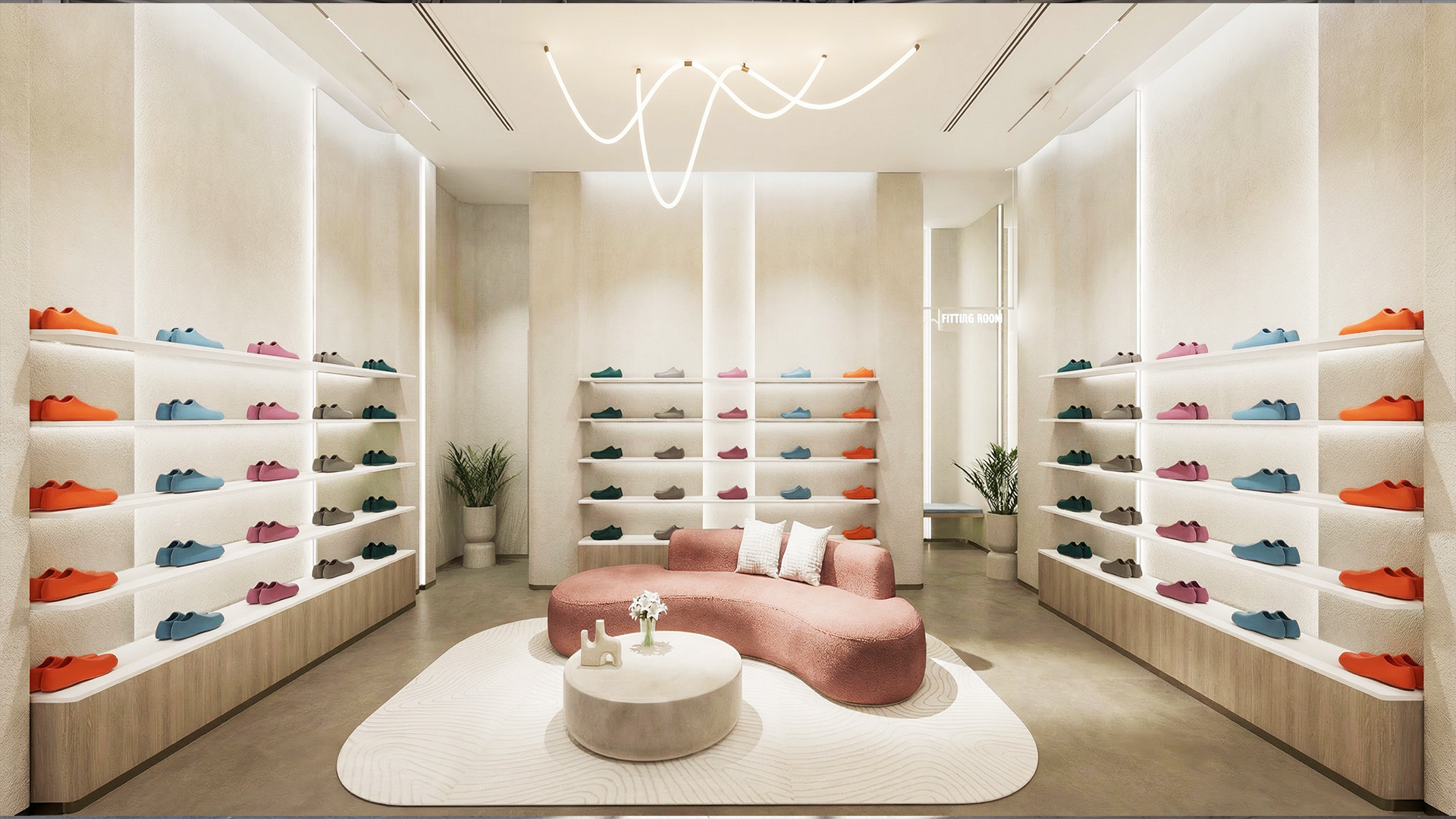 Adidas Women's store interior at Mall of the Emirates