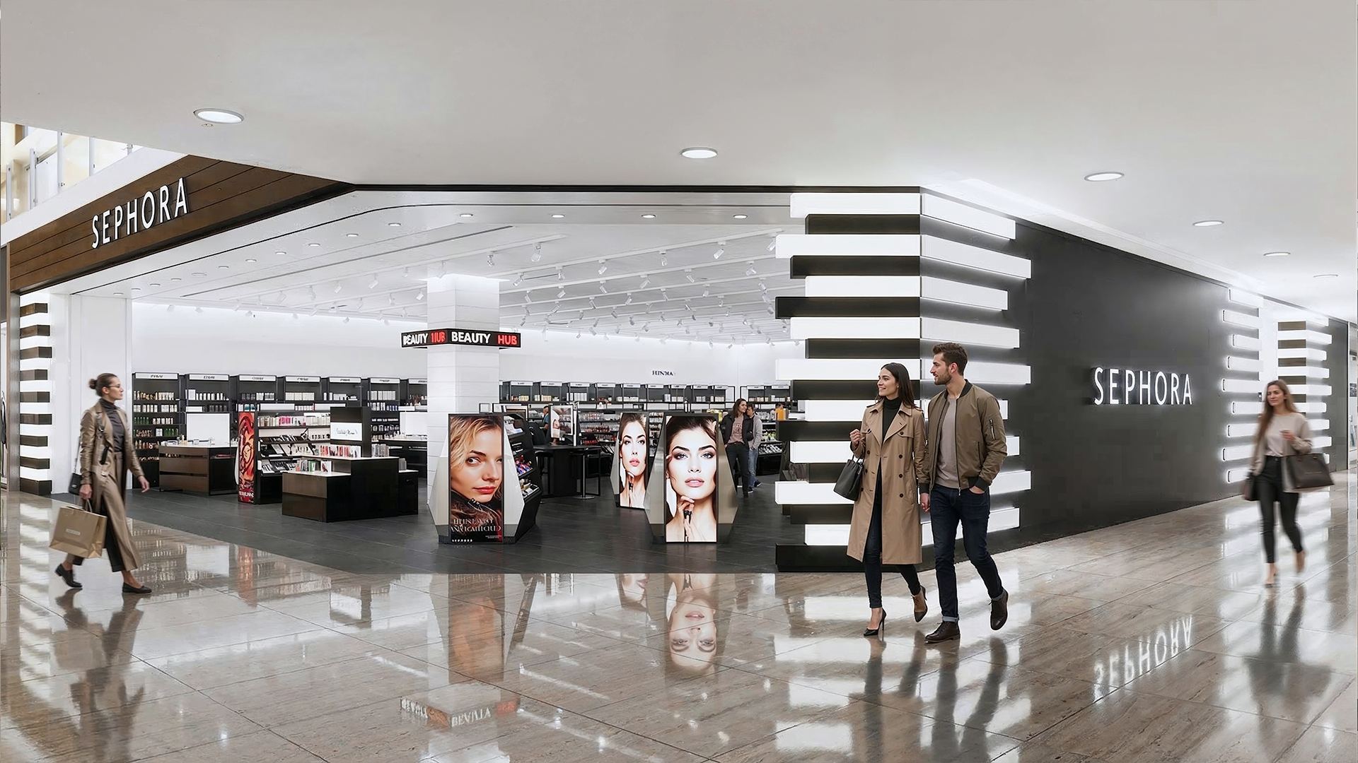 Creative retail fit-out and design execution