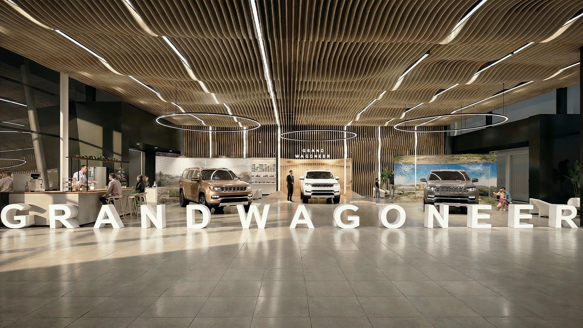 Bespoke automotive retail fit-out in the UAE