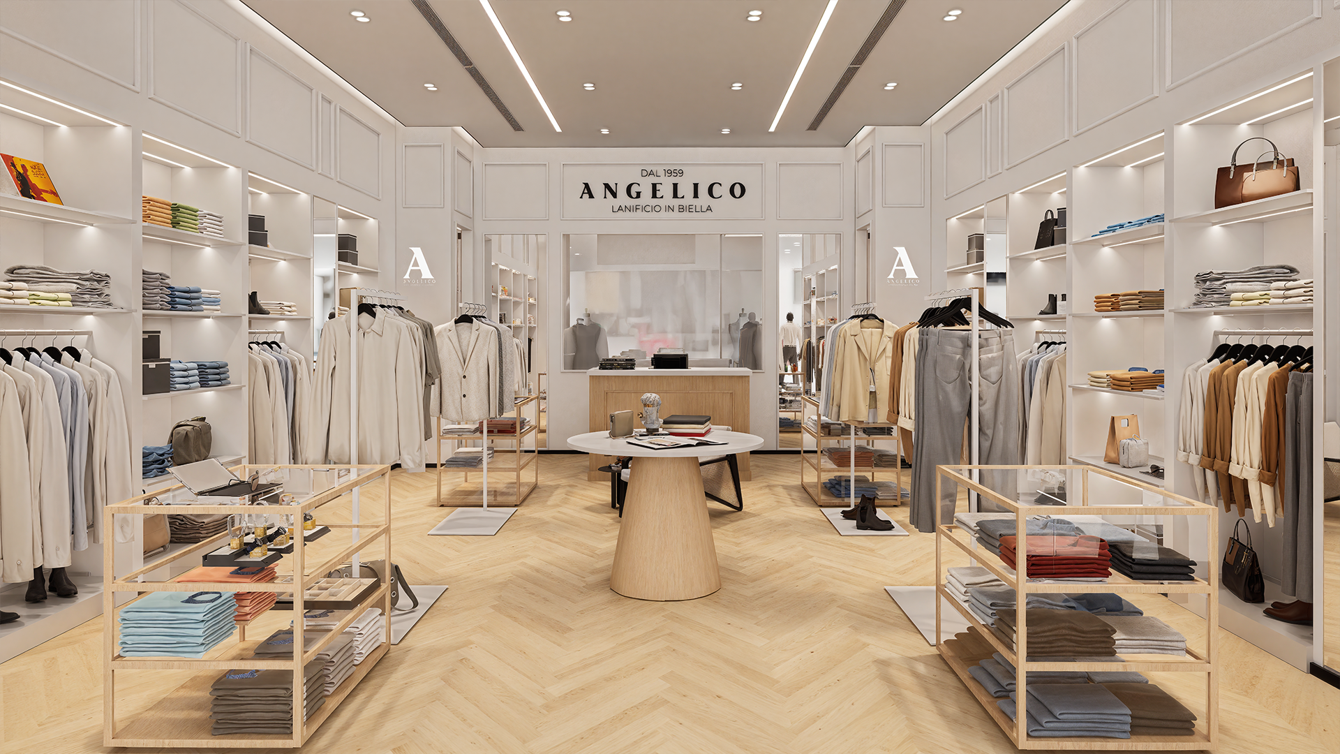 Contemporary retail design concept for boutique stores UAE