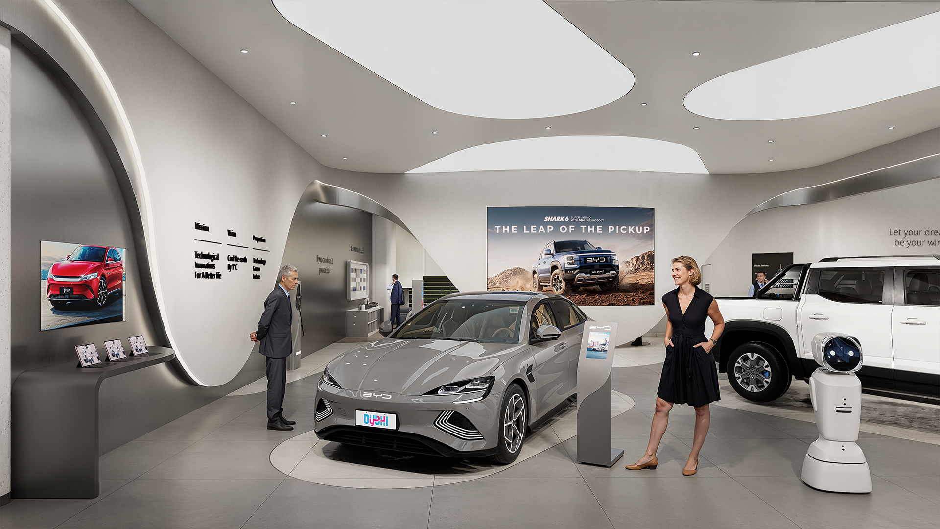 Professional luxury commercial interior design in the UAE for a high-profile corporate client.